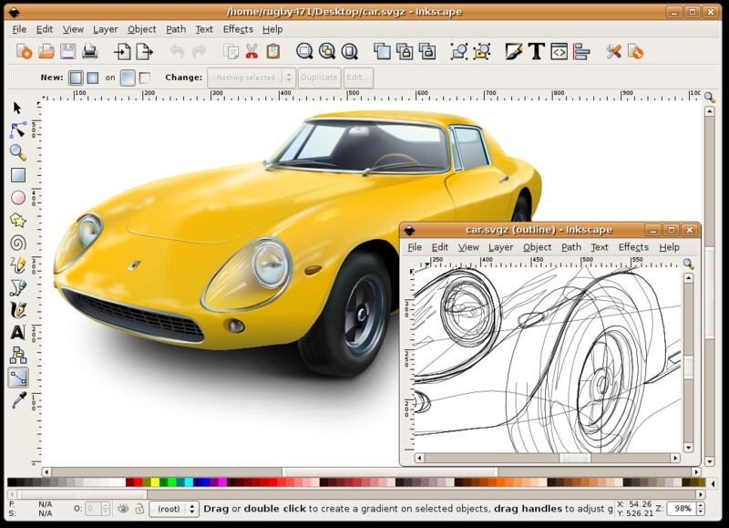 Inkscape Professional Drawing Software Download Guide Etsy