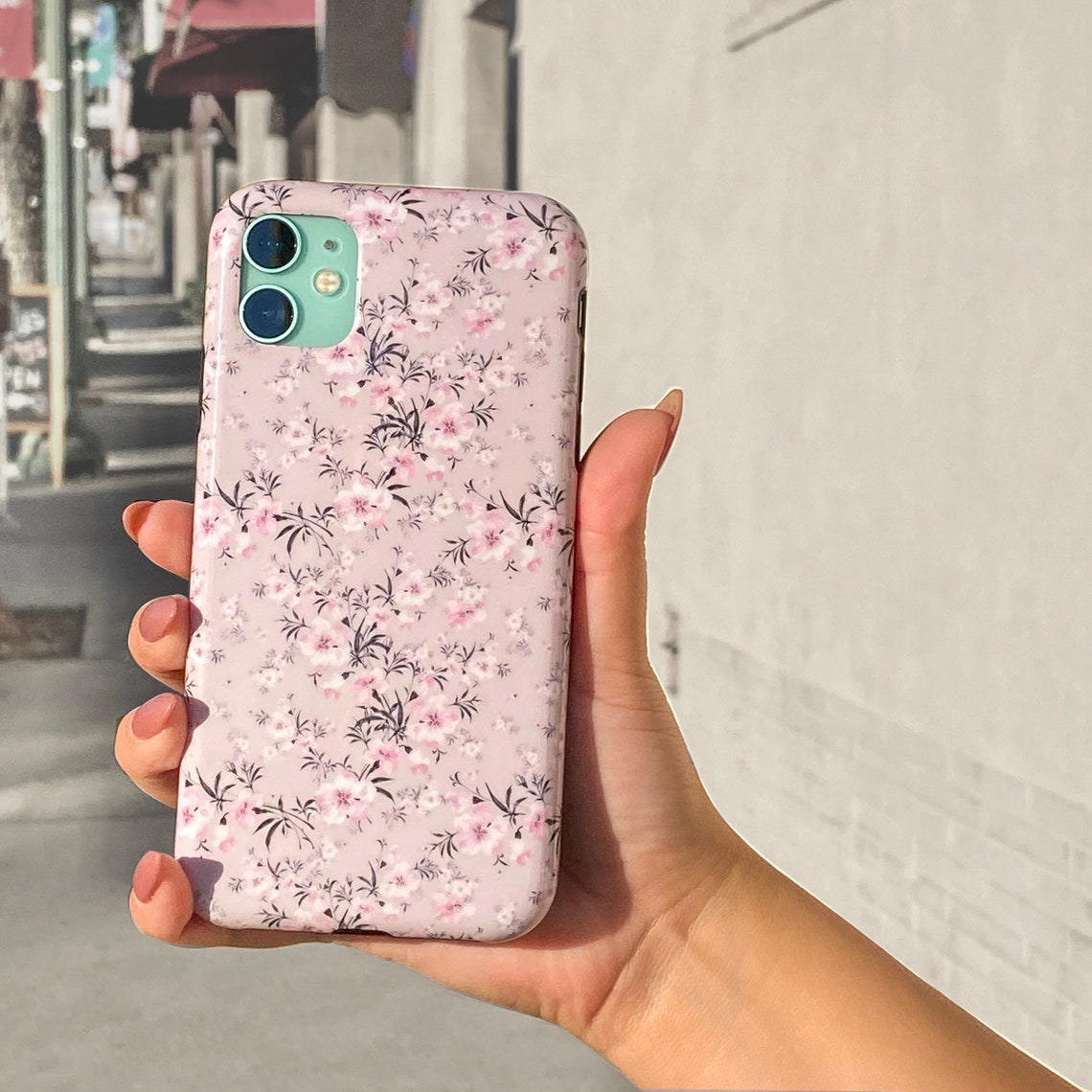 Iphone 11 / XR Case Sheer Floral Etsy