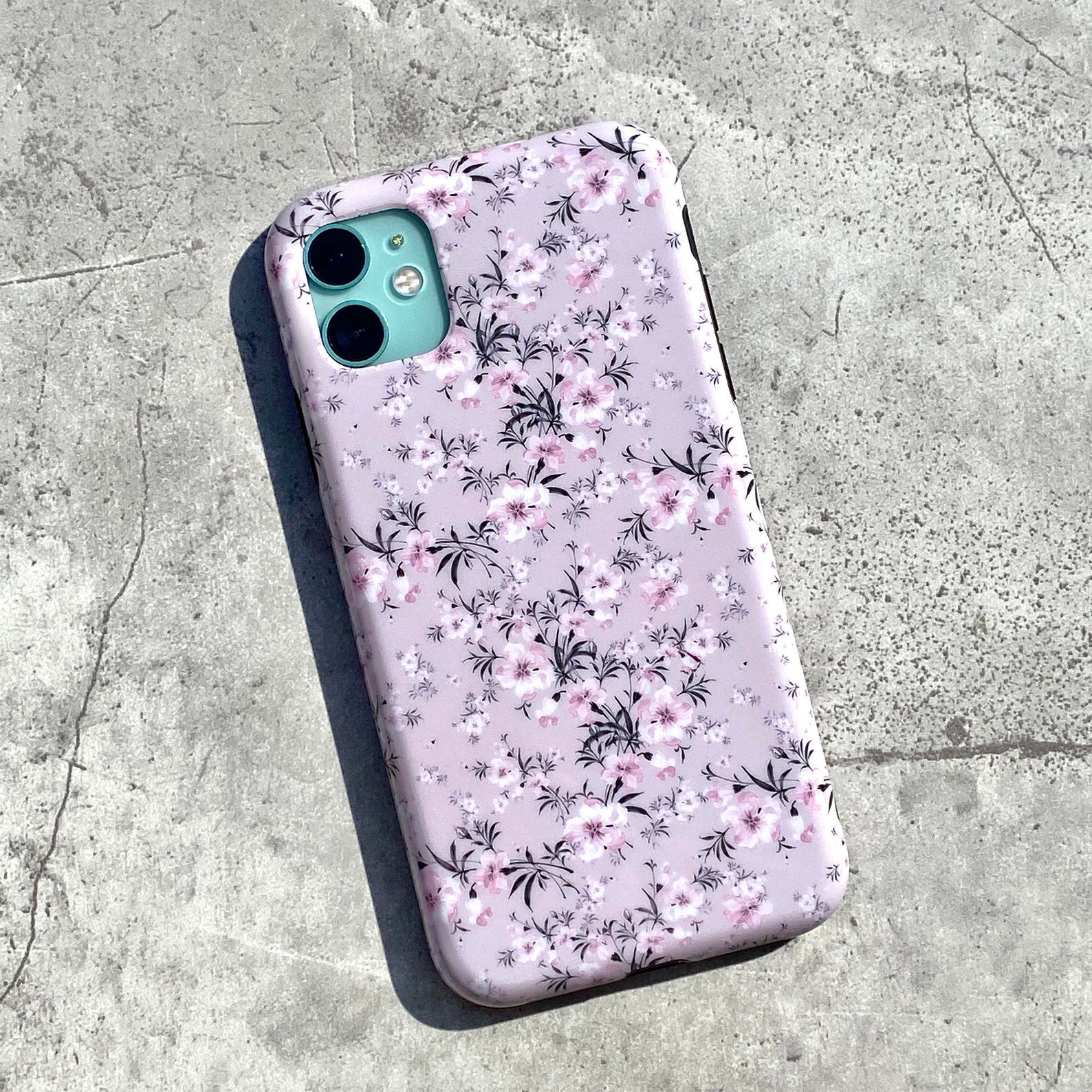 Iphone 11 / XR Case Sheer Floral Etsy