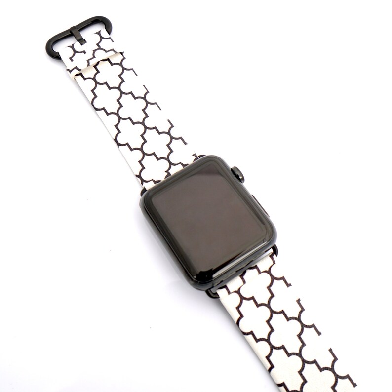 Marrakesh Vegan Leather Apple Watch Band 42mm Etsy