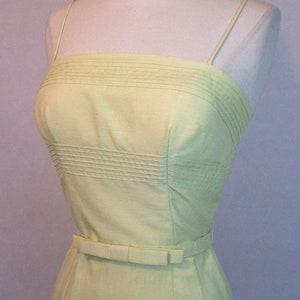 Bombshell 50s MINX MODES Silk 2 Pc Wiggle Dress & Lace Jacket Rhinestones Set Suit XS X-Small 1950S image 4