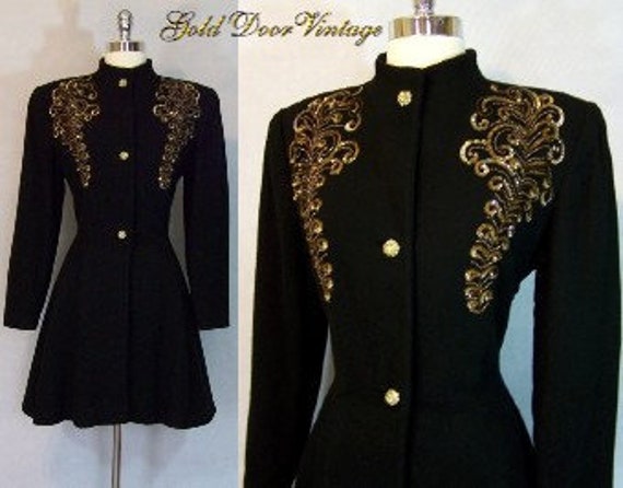Incredible 40s Saks 5th Ave Schiaparelli Inspired