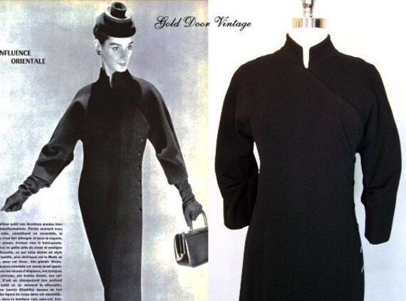 Documented 50s MADAME GRES French Couture Cashmere