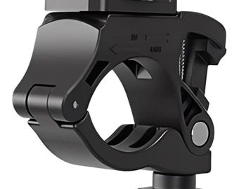 BX-1200 Bike Light Mount Bicycle Light Headlight Handlebar Replacement Featuring Quick-Release