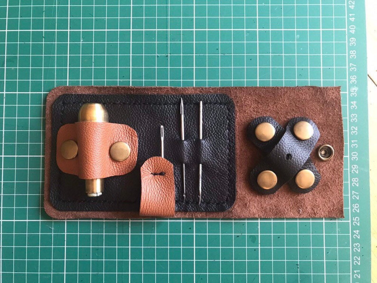 Handmade Bushcraft Leather Sewing & Maintenance Kit. You - Etsy