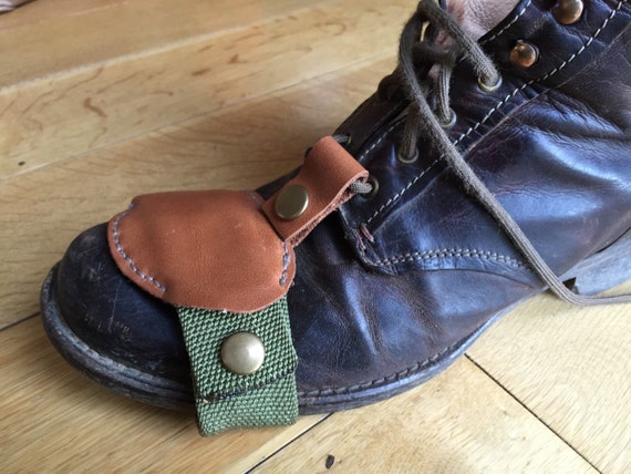 Leather Cafe Racer Boot Shoe Protector 