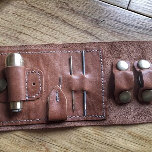 Handmade Bushcraft Leather Sewing & Maintenance Kit. You - Etsy