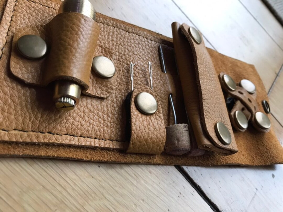 Handmade Bushcraft Leather Sewing & Maintenance Kit. You - Etsy