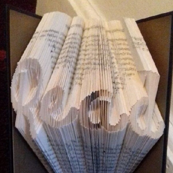Read Book Folding Pattern Etsy