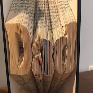 Dad Book Folding Pattern (Digital Download PATTERN ONLY)