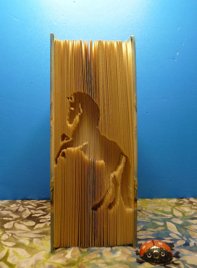 Rearing Horse Cut &amp; Fold Book Folding Pattern Digital | Etsy