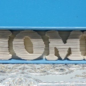 HOME Sideways Combi, Cut & Fold Book Folding Pattern (Digital Download PATTERN ONLY)