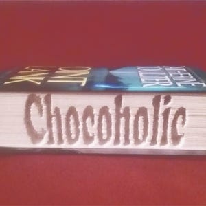 Chocoholic CUT & Fold Book Folding Pattern (Digital Download PATTERN)