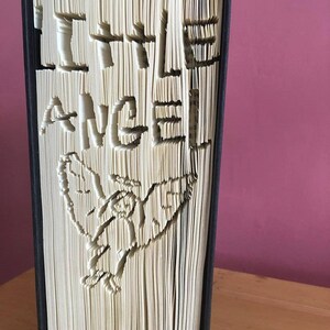Little Angel Cut & Fold Book Folding Pattern (Digital Download PATTERN ONLY)