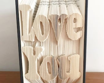 Love You Combi Book Folding Pattern (Digital Download PATTERN)