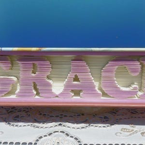 GRACE Sideways Combi, Cut & Fold Book Folding Pattern (Digital Download PATTERN )