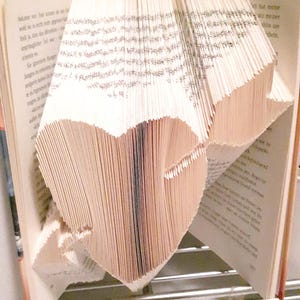 Heart with arrow Normal Book Folding Pattern (Digital Download PATTERN ONLY) Valentine&#39;s