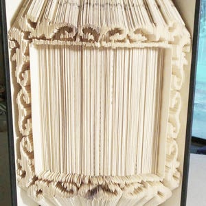 Photo Frame 4 COMBI Book Folding Pattern (Digital Download PATTERN)