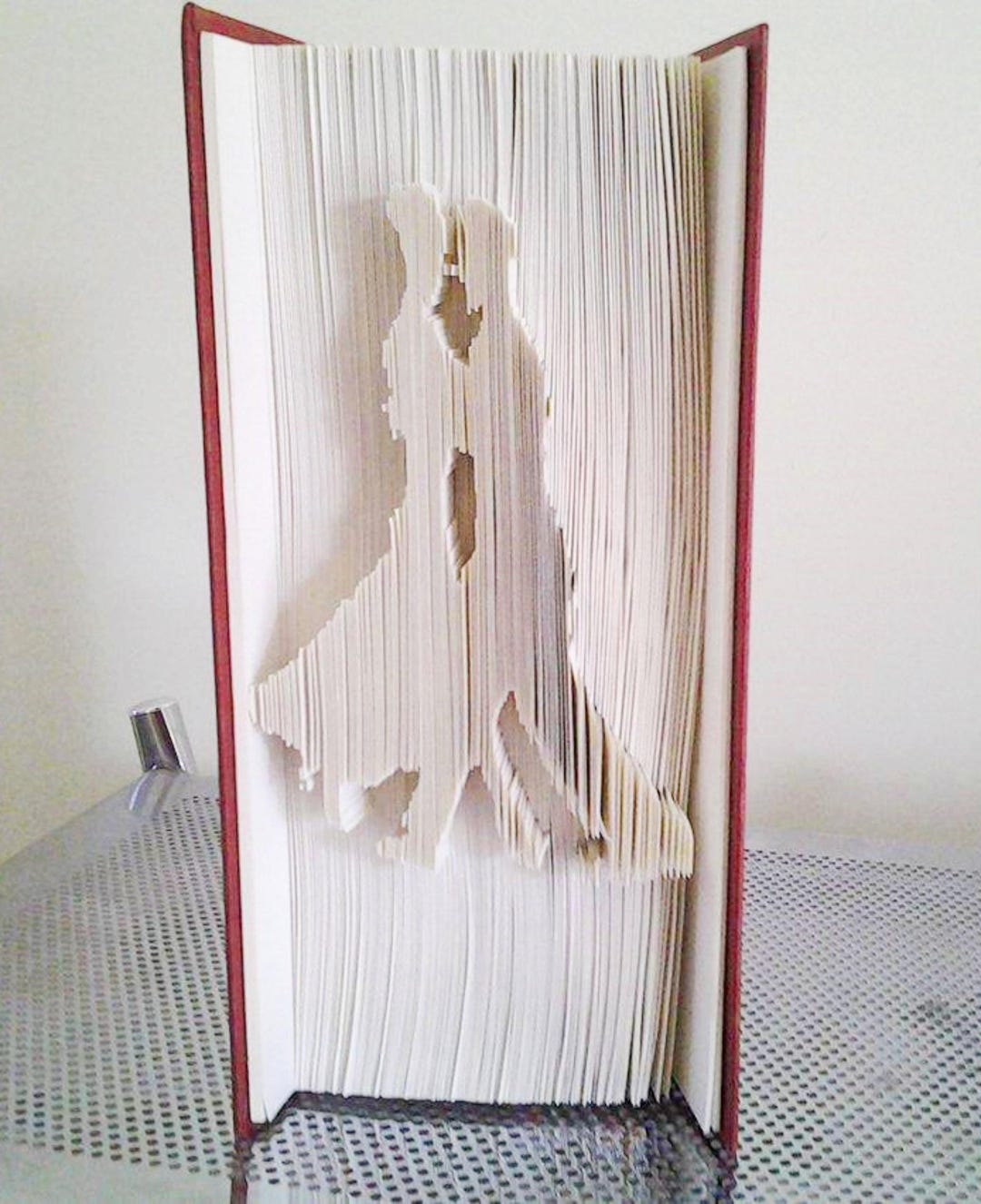 Dance Pattern Book Dancing Couple Cut & Fold Book Folding Pattern (digital Download ...