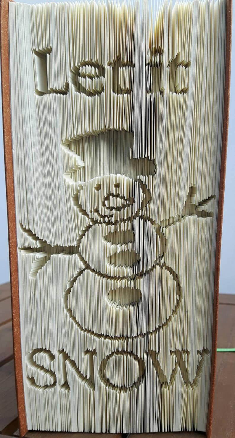 Cut and fold book reports picture