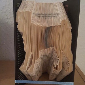 Pug Book Folding Pattern (Digital Download PATTERN)