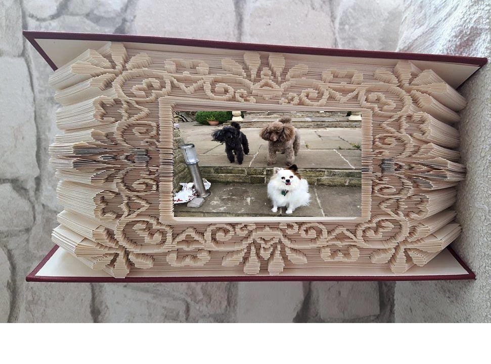 Photo Frame 3 COMBI Book Folding Pattern for Advanced Folders - Etsy