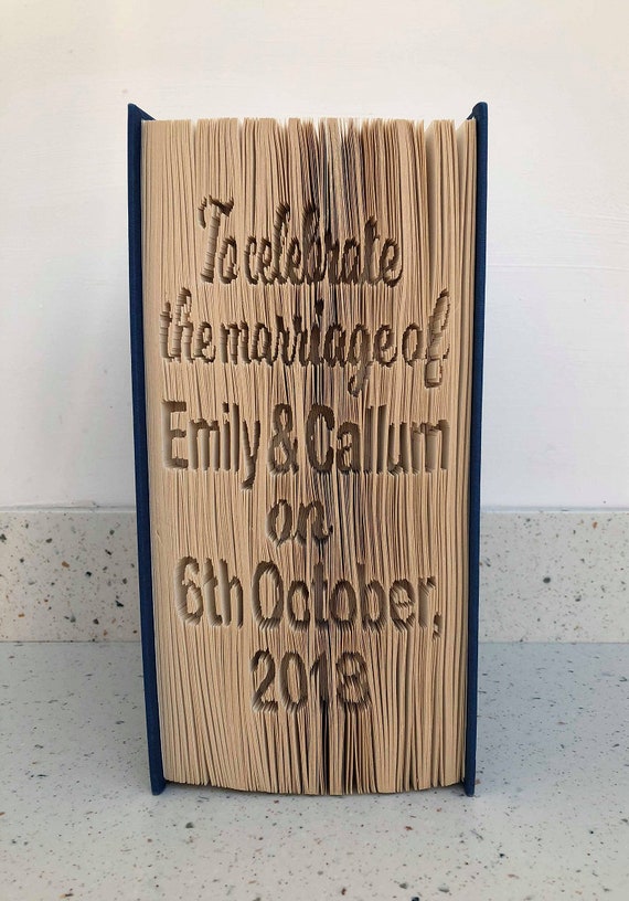 Paper, Party & Kids Papercraft CUT & Fold Book Folding Pattern Custom