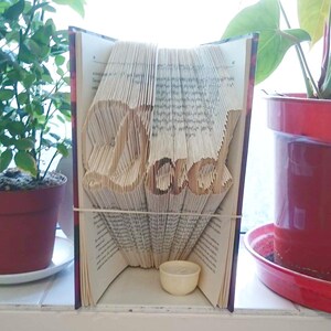 Dad Book Folding Pattern (Digital Download PATTERN )