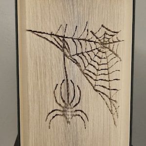 Spider&#39;s Web 180 cut and fold Book Folding Pattern (Digital Download PATTERN)
