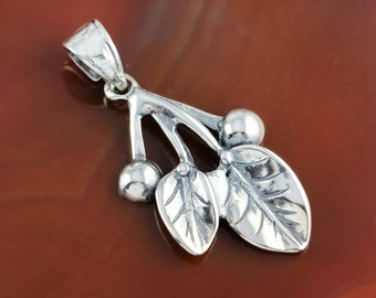 laurel silver necklace, laurel pendant, olive leaf silver pendant, olive leaf necklace, olive leaf pendant, greek pendant, greek necklace