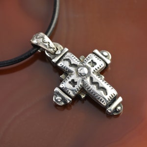 cross silver pendant, cross pendant, cross necklace, Christian pendant, Christian necklace, Christian gift, Christian jewelry, Catholic gift