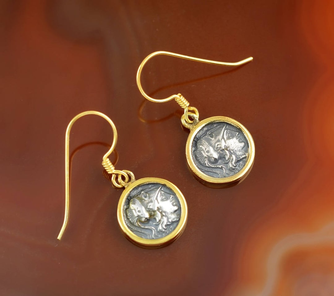 Athena Earrings - Silver