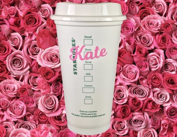  Personalized Authentic SB 16 oz Reusable Coffee Cup