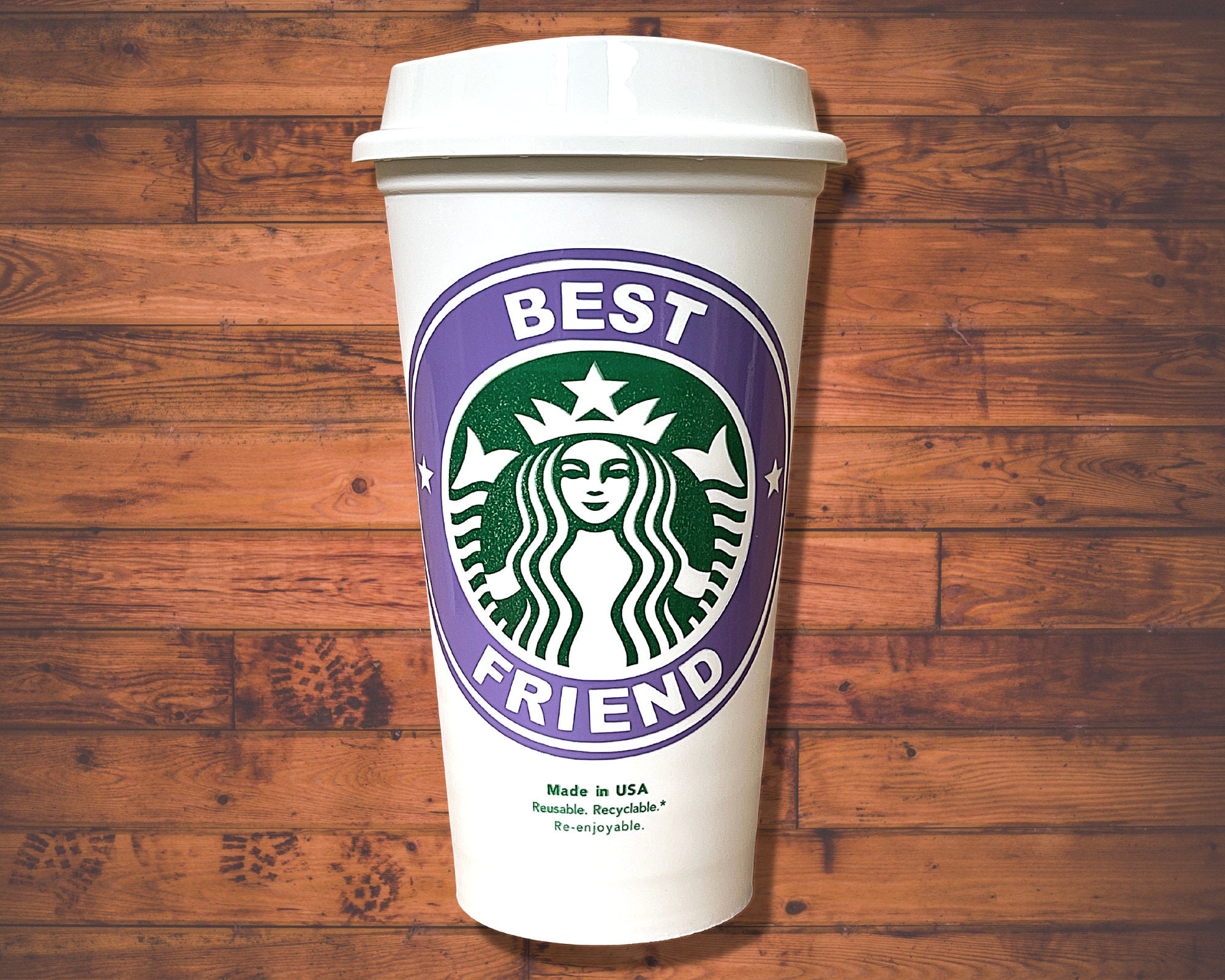 Ring Only - DIY - Customizable Personalized Best Friend Starbucks Coffee  Travel Mug - Etsy