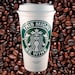 Starbucks Personalized - This Might Be Wine - Coffee Travel Mug Tumbler, Customized, #1 Anytime Gift by StarTangledArts 