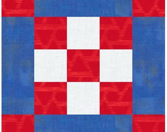 Mug Rug Quilt Patterns - 10x10 & 12x12 (Physical Pattern);  scrap friendly