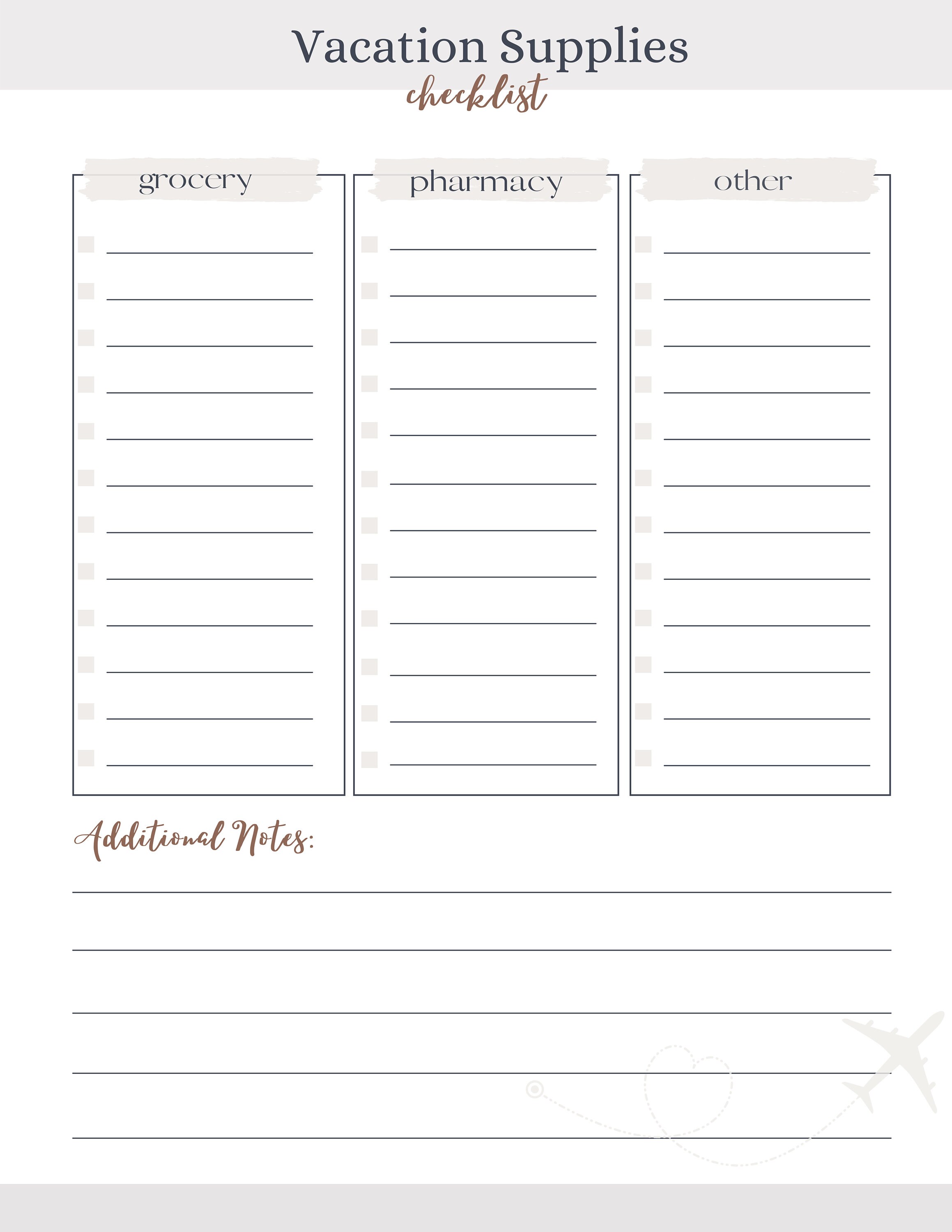 Printable Travel Planner Trip Itinerary Planner Calendar Travelling - Etsy