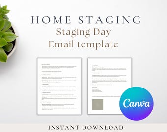 E-mailsjabloon voor thuisbezorgdag | Bewerkbaar in canvas | Direct downloaden