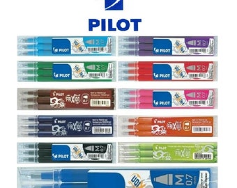 Pilot FriXion 0.7 Erasable Rollerball Clicker Pen Replacement Refills Cartridges