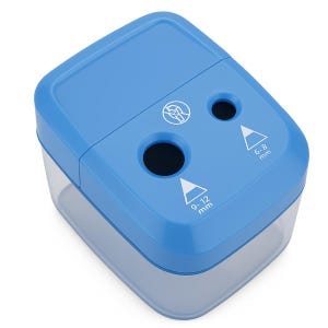 Jakar Electric Double Hole Pencil Sharpener – USB/Battery, Carbon Steel Blades, Tip Remover, for 6–12mm Pencils (5166)