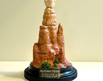 Chimeneas de hadas del Cañón Bryce - Escultura de 4 x 6 pulgadas