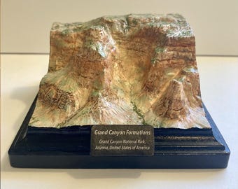 Formaciones del Gran Cañón - Escultura de 4 pulgadas