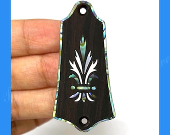 PRS　エボニー製　アバロンフレーム　トラスロッドカバー RENSUOWM PRS エボニー製 アバロンフレーム トラスロッドカバー RENSUONM