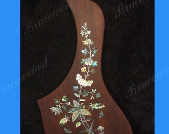 Bruce Wei, Guitar Part - Rosewood Pickguard Fit Taylor, Mop Inlay ( 579 )