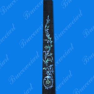 Mandolin 13 7/8&quot; Slotted Rosewood Fretboard, MOP & Abalone Inlay, Bruce Wei (209)