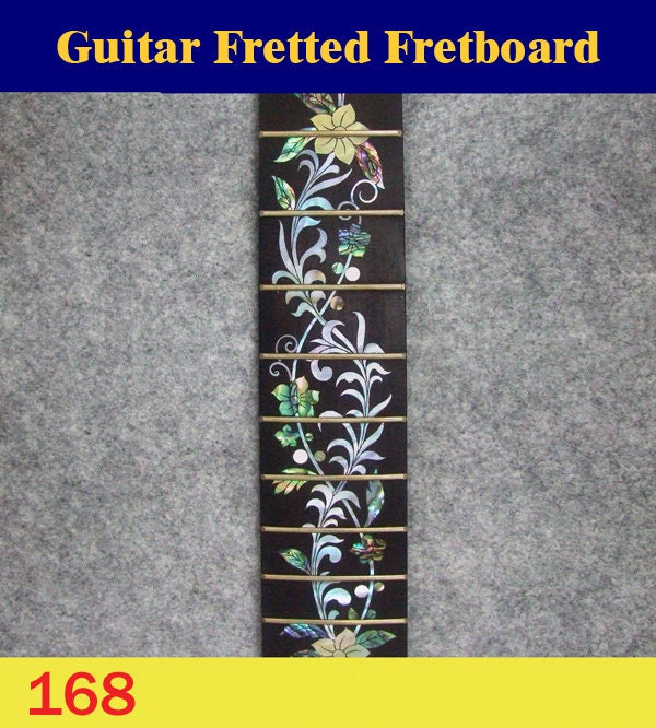 For Guitar, Handmade Rosewood Fretted Fretboard, MOP & Abalone