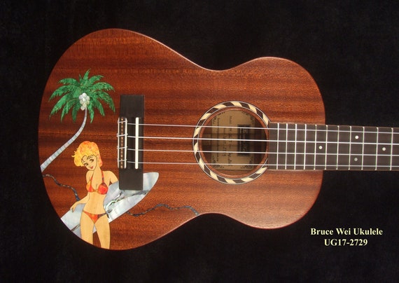 Bruce wei tenor ukulele Clearance