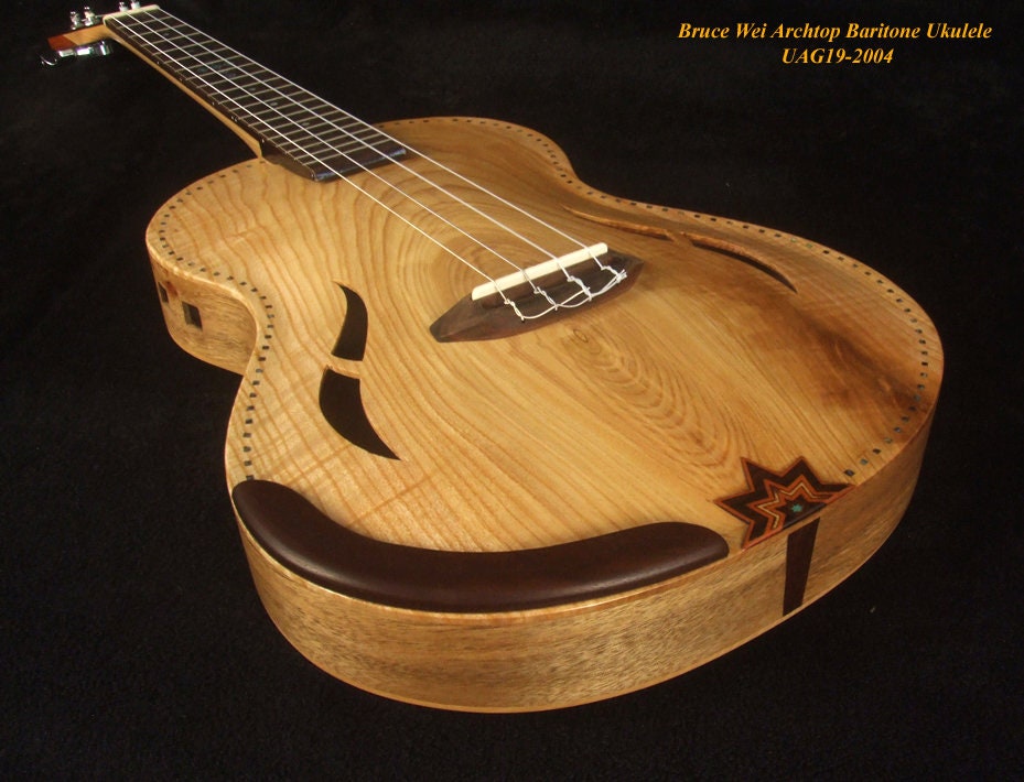 Archtop baritone ukulele deals