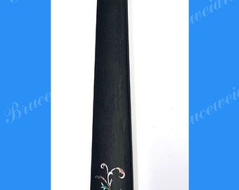 For 4/4 Violin, Ebony Fingerboard, MOP & Abalone Inlay, Bruce Wei VF-006