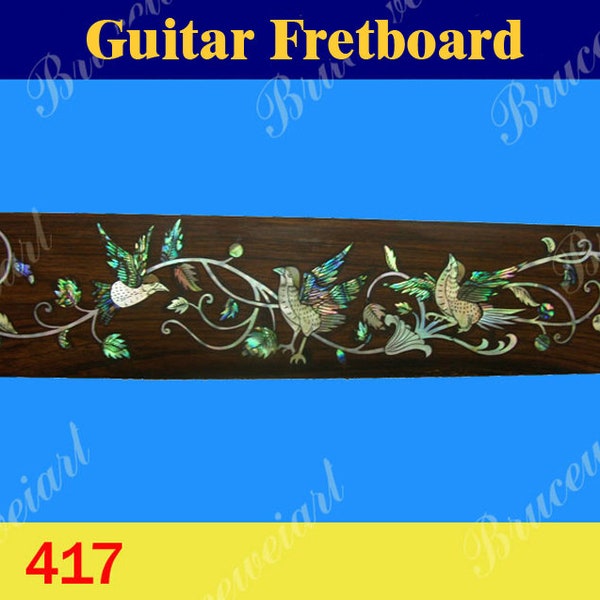 Bruce Wei, Guitar Part - Rosewood Fretboard w/ MOP Inlay (417)